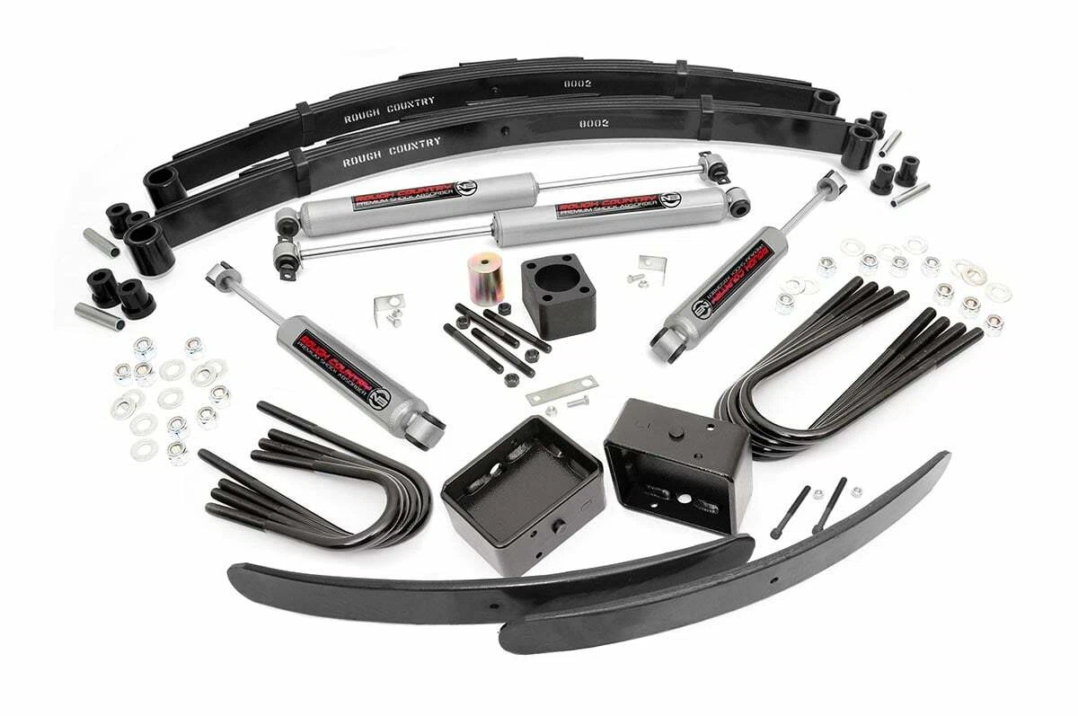 Fits Chevy C30_K30 Truck(77-87)_C3500_K3500 (88-91) 6_ Lift Rear Blocks 251.2